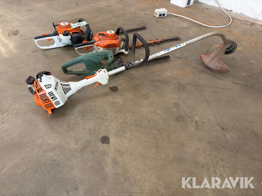 Diverse haveredskaber Stihl