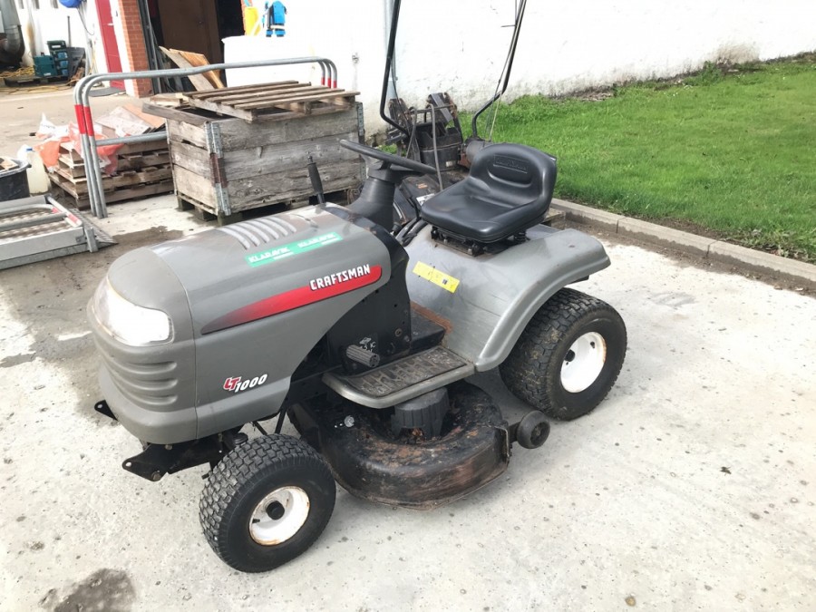 Plæneklipper og sneryder