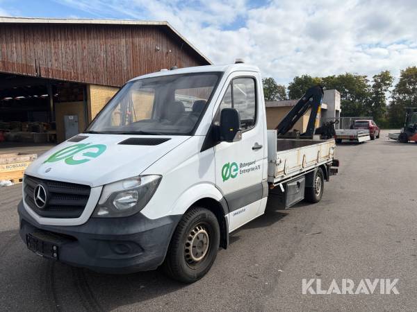 Ladbil Mercedes-Benz Sprinter 316 CDI 3500kg med kran