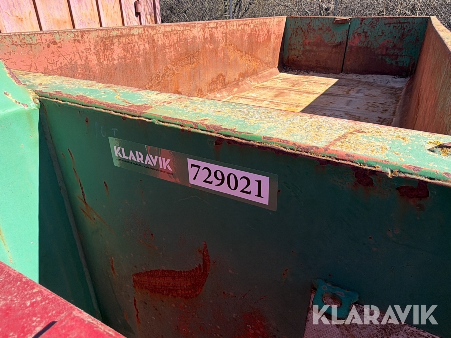 Container Abn Åbn container Lasto Type nr.: 1108231, Hvidovre, Klaravik au