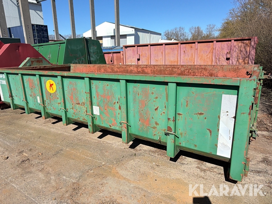 Container Abn Åbn container Lasto Type nr.: 1108231, Hvidovre, Klaravik au