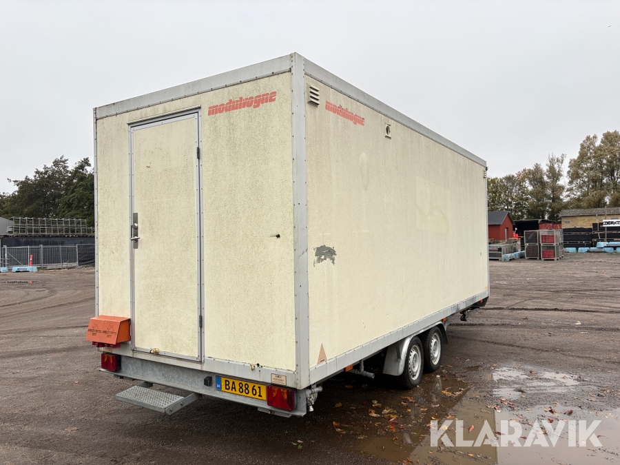 Toilet- og badeskur Variant
