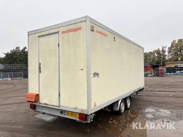 Toilet- og badeskur Variant
