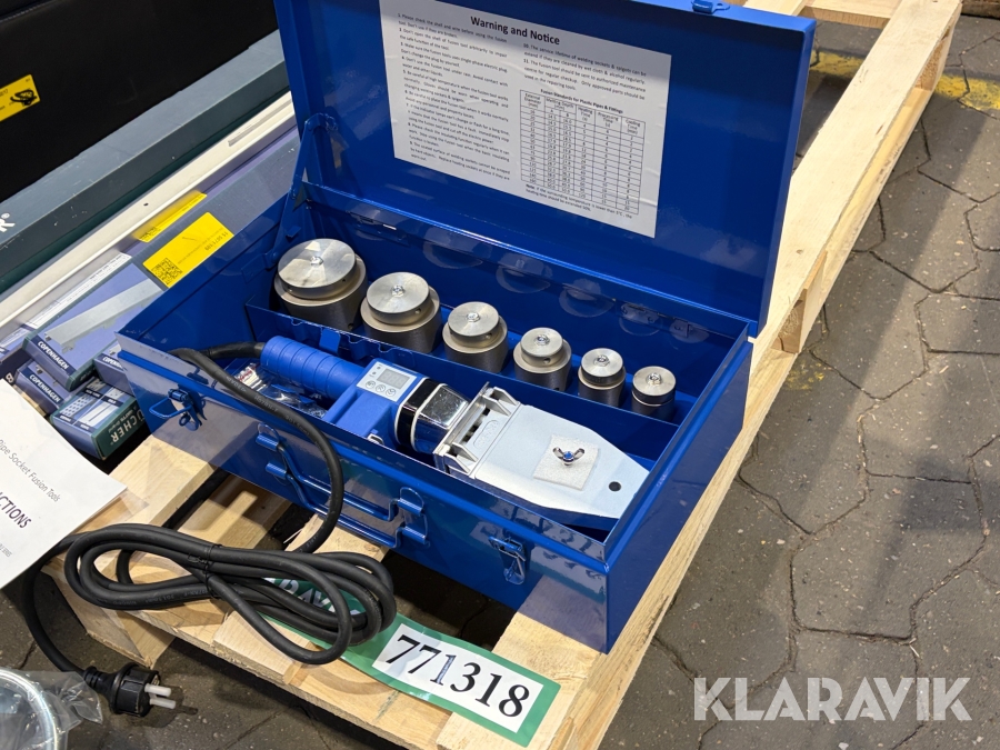 Svejsemaskine Plast-Line ZTHJ-63 håndholdt