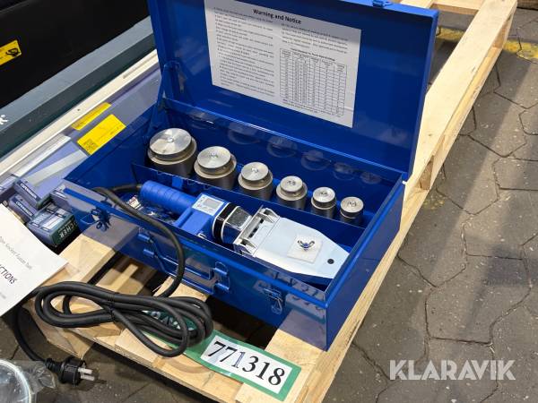 Svejsemaskine Plast-Line ZTHJ-63 håndholdt