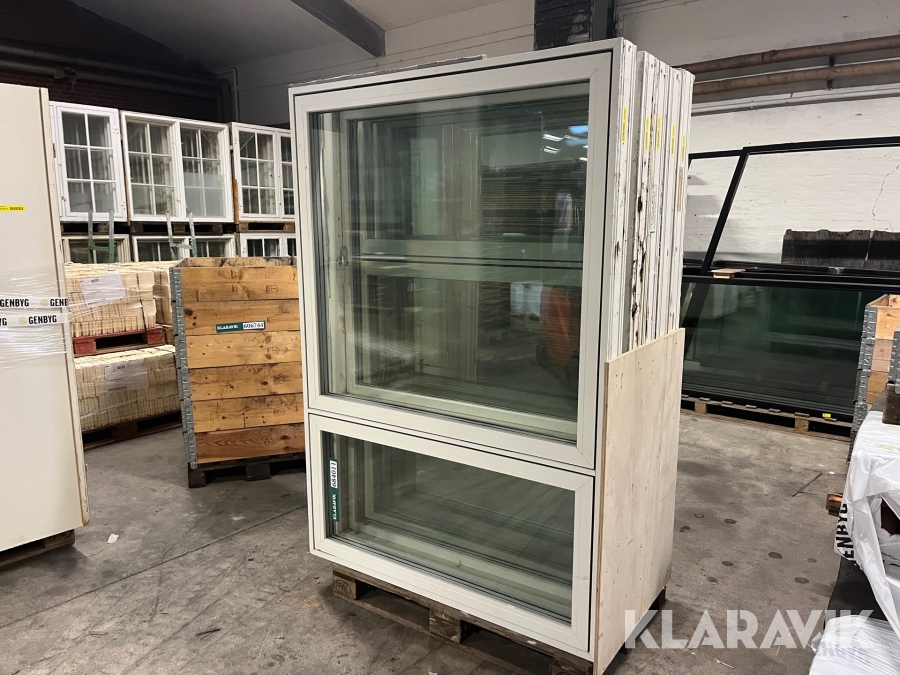 Vinduer Velfac 3-lags 5 styk