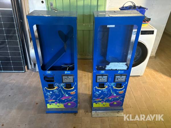 Professionelle slikautomater 6 styk