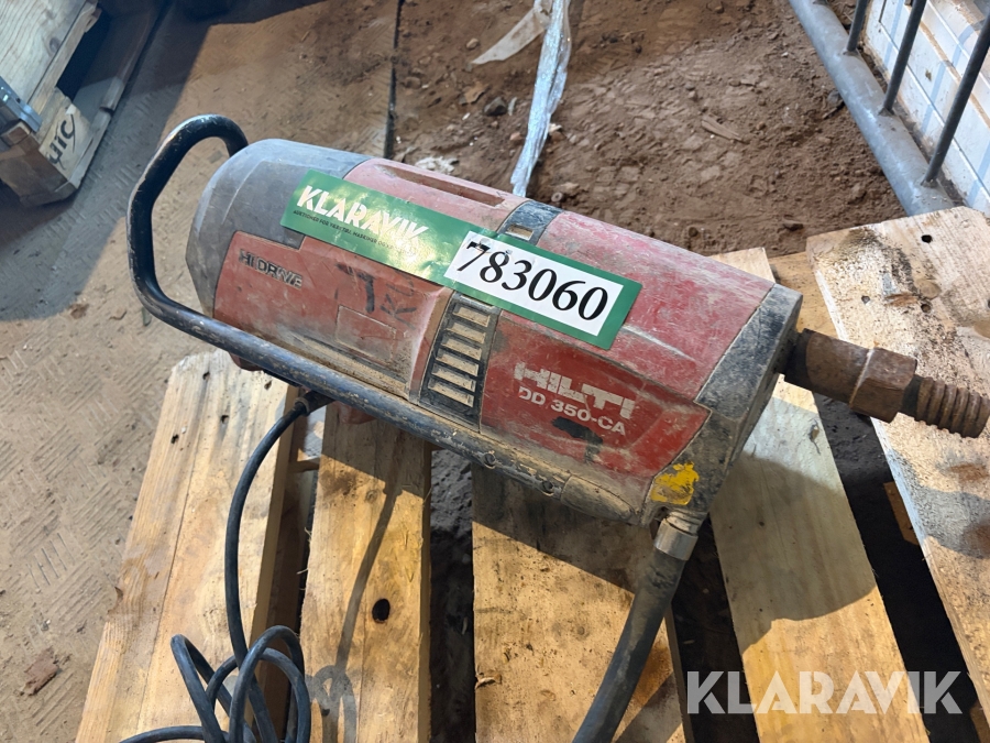 Diamantkerneboremaskine Hilti DD 350-CA til vådboring i beton