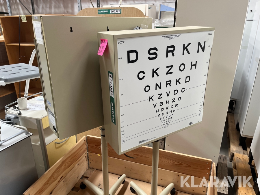 Øje test udstyr Precision Vision 2 stk