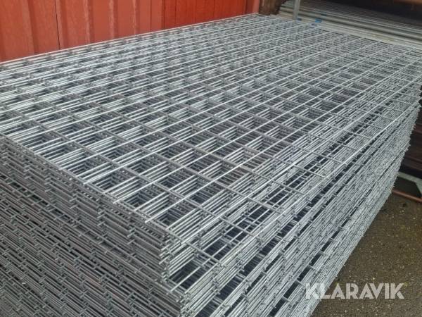 Galvaniseret net - 5 mm, 10 styk