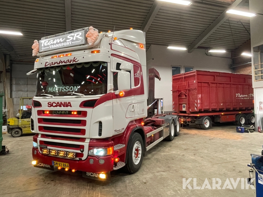 Lastbil med hænger Scania R620