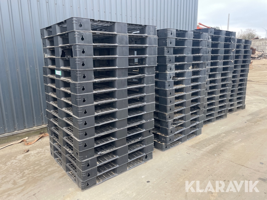 Plastik paller 168 styk
