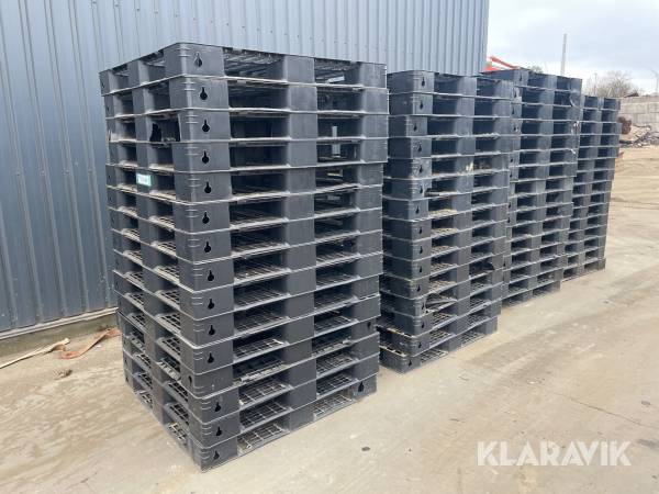 Plastik paller 168 styk