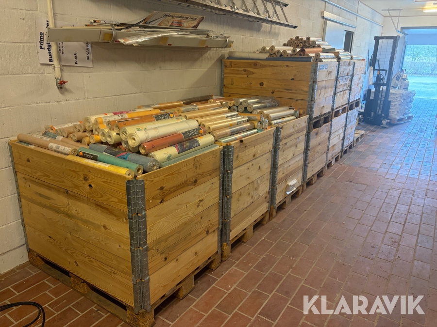 Tapet assoteret farver 9 paller