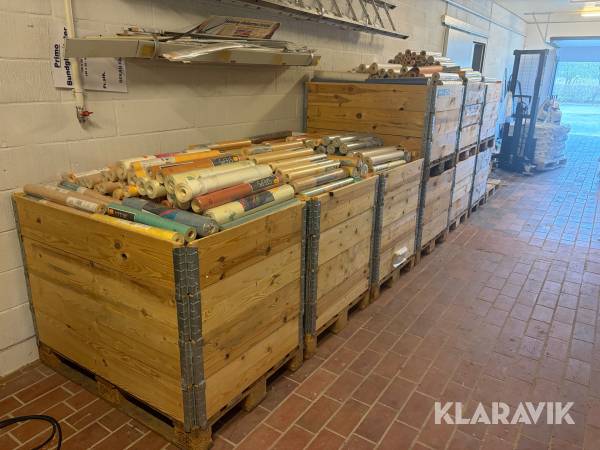 Tapet assoteret farver 9 paller