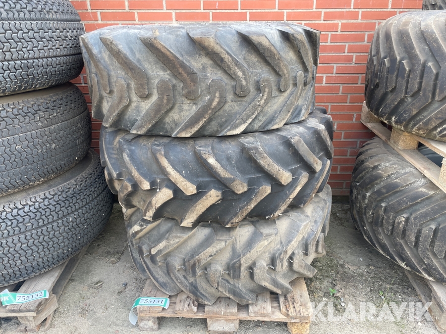 Entreprenør dæk Michelin 400/80-24 3 styk