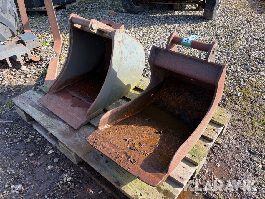 Skovle Beco & Viby Jern 2 styk