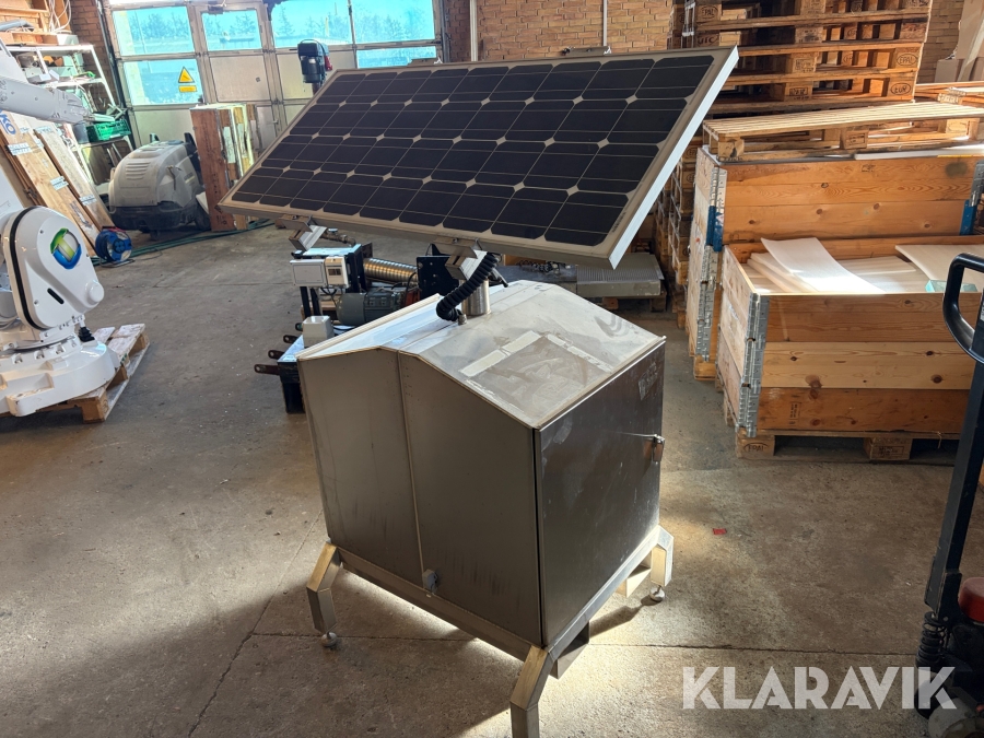 Mobil solcelle-strømstation VivaEnergi SA100-36W