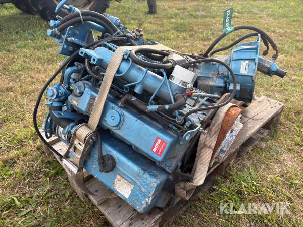 Bådmotor Kubota V1903-ES01 med reverse gear