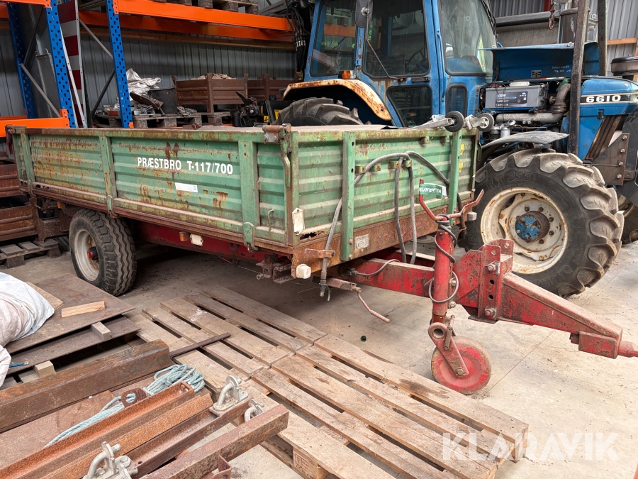 Tipvogn Præstbro Maskiner T-177-700
