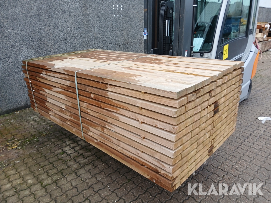 Trykimprægneret reglar/planker kvinta
