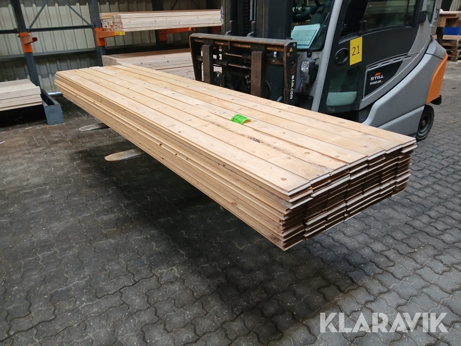 Tagpap brædder brandimprægneret med endenot 30m2 