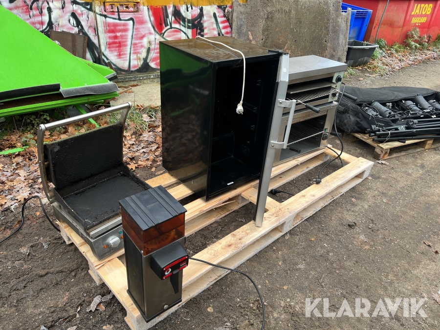 Storkøkken maskiner Tecnodom, roband, DIP grinders, royal catering, Bartscher, ide line