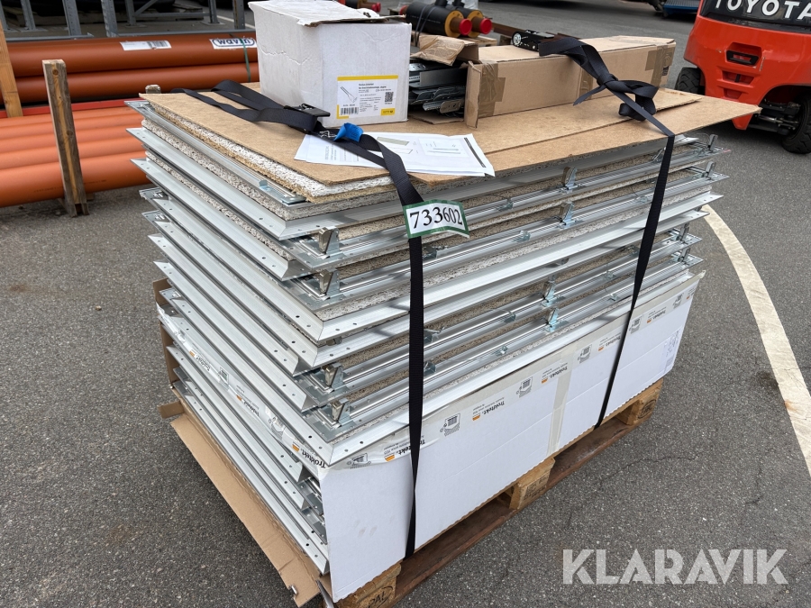 Loftlem / inspektionslem Troldtek Fin - hvid - 25 styks