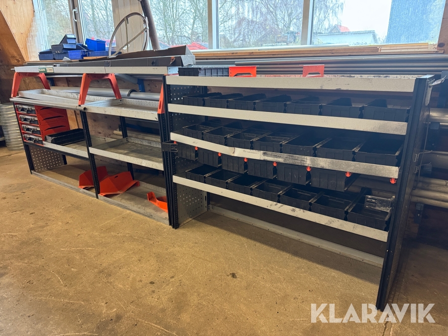 Reol/hylde system Work System