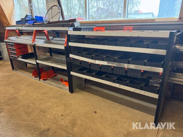 Reol/hylde system Work System