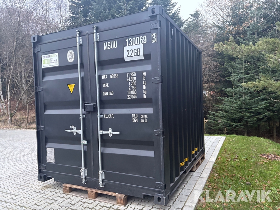 Container Isoleret 10 fod YS-22G1-1 Indrettet som værksted