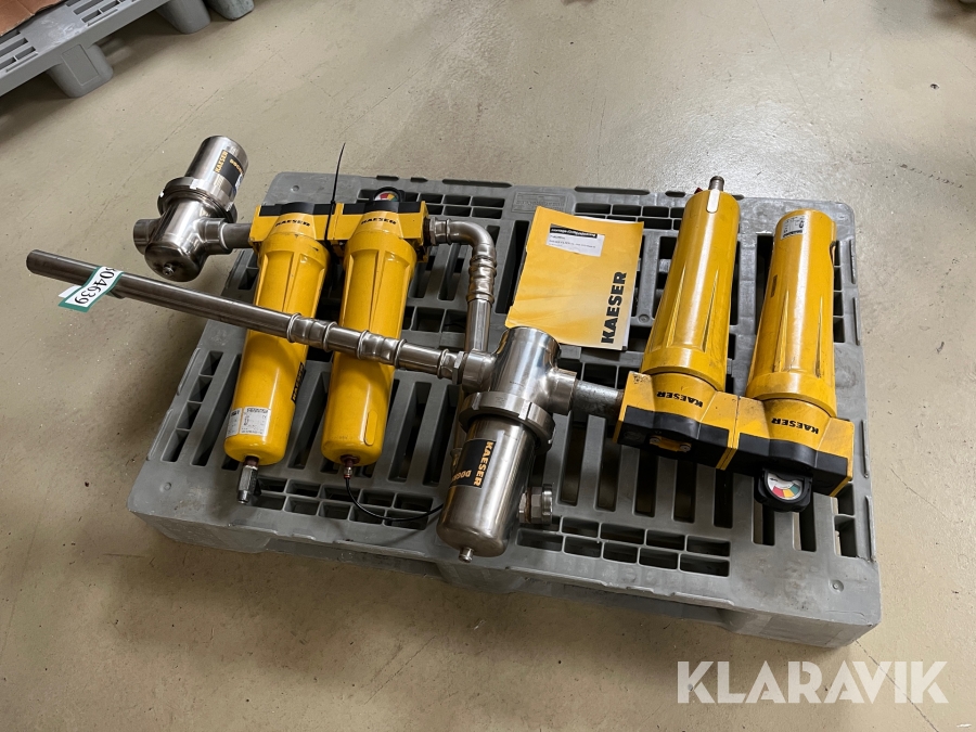 Trykluftbehandlingsudstyr Kaeser 2 sæt