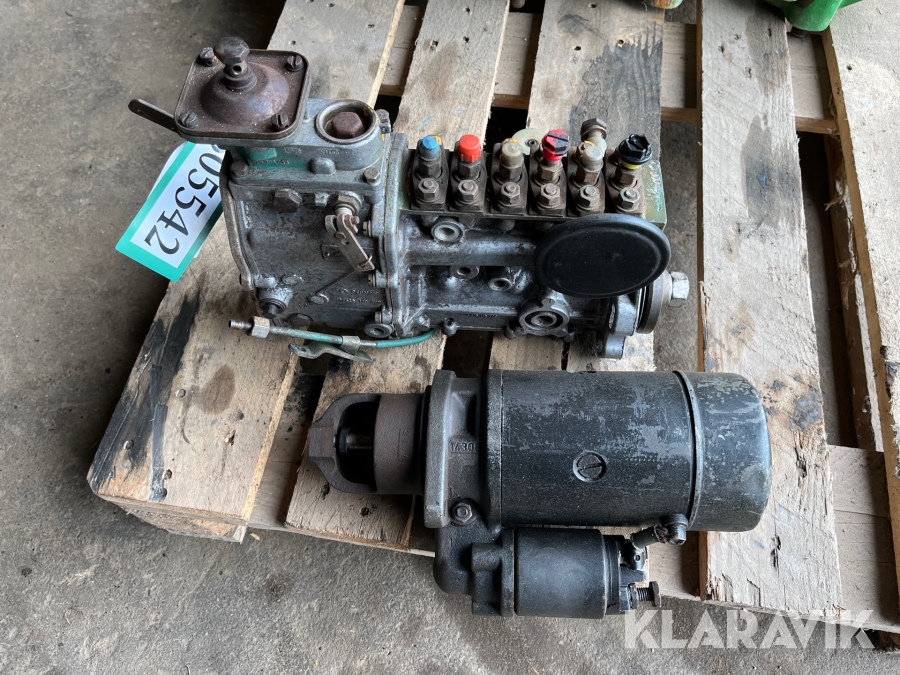 Brændstof pumpe Bosch til 6 cylinder Volvo motor