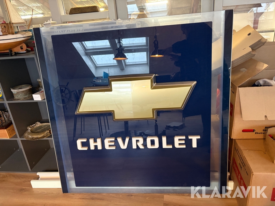 Skilt Chevrolet