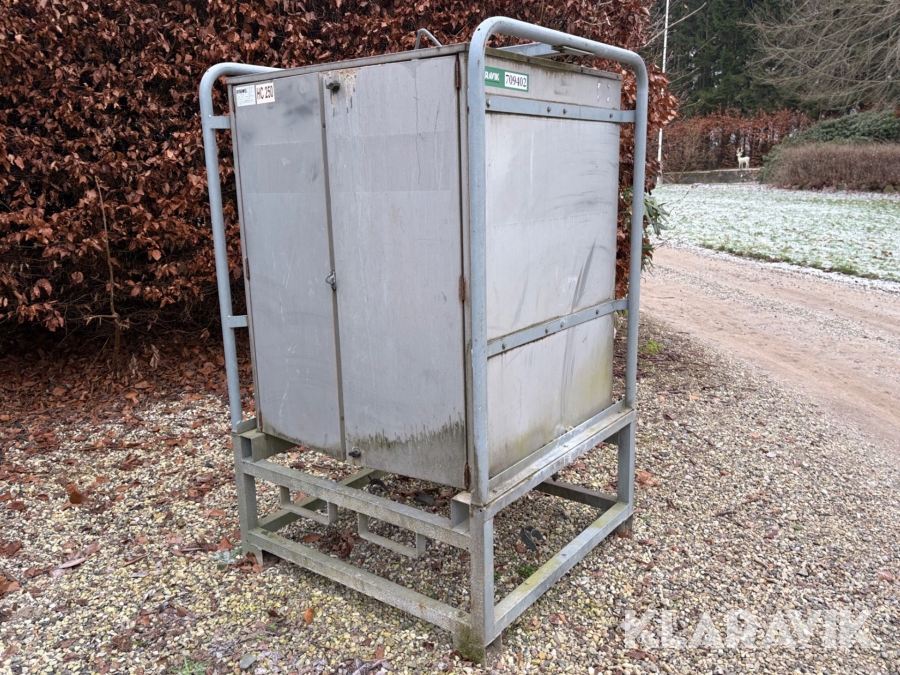 Byggestrømstavle BYGG EL mobil i metalskab