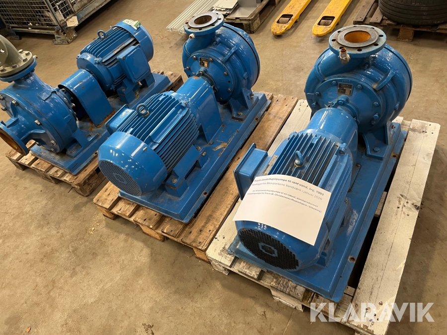 Centrifugalpumper Trium 3 styk
