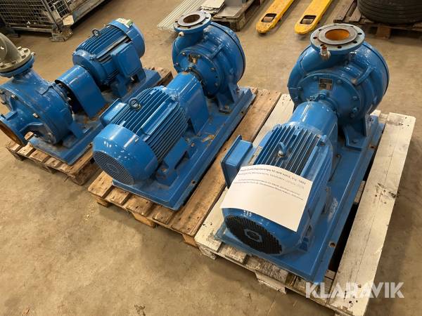 Centrifugalpumper Trium 3 styk