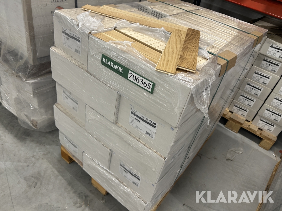 Trægulv Haro Sildeben Strip Allegro Oak 74m2