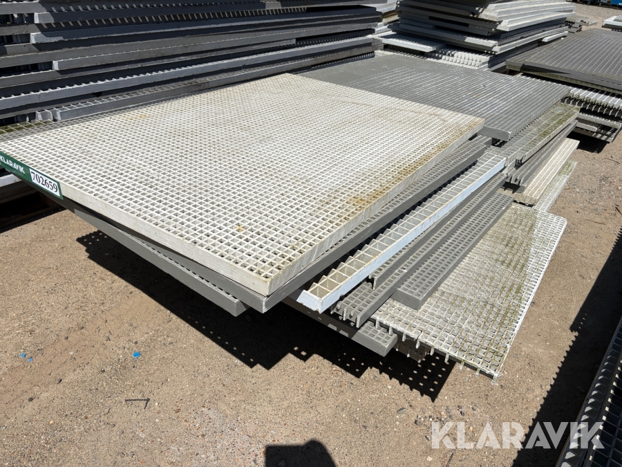 Fiberriste assorterede størrelse