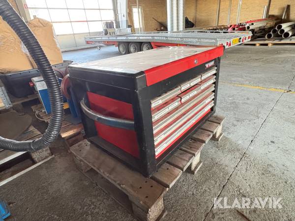 Værktøjskasse med skuffer Bauhaus Wisent