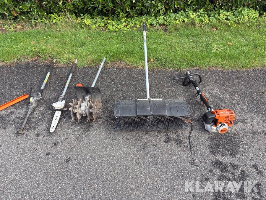 Multiværktøj Stihl KM 130 R med tilbehør