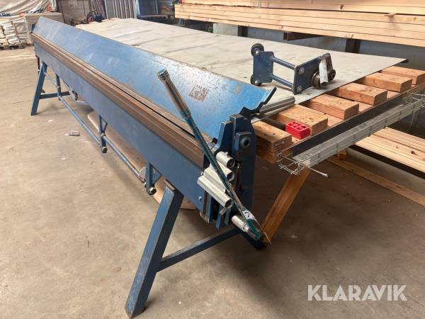 Kantbukker 4100 mm åbning