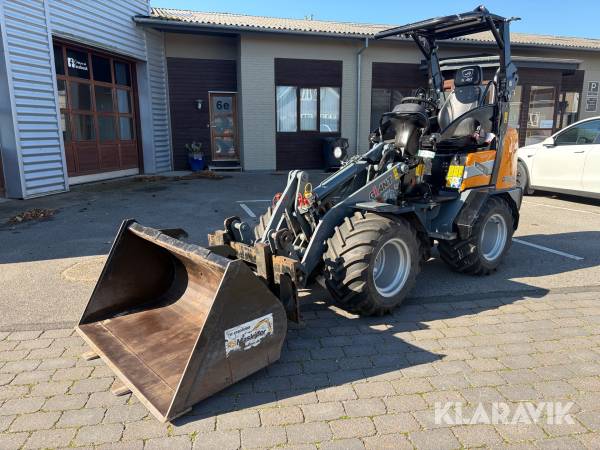 Minilæsser Giant G1500 X-TRA HD med tilbehør