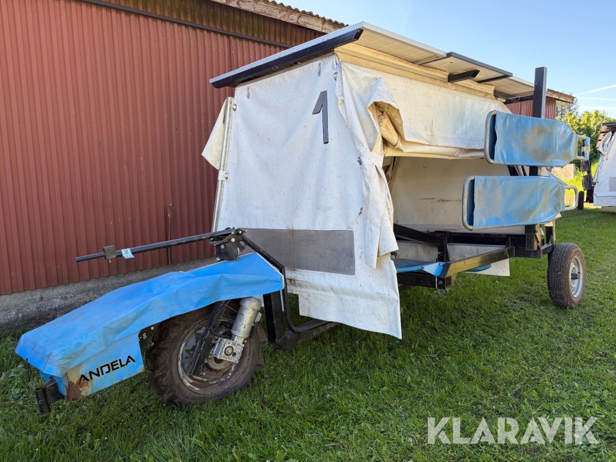 Lugevogn Andela SW3450 soldrevet - 1 styk