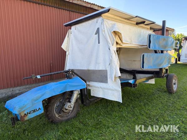 Lugevogn Andela SW3450 soldrevet - 1 styk