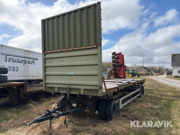 Veksellad-Trailer Krone AZ med lad