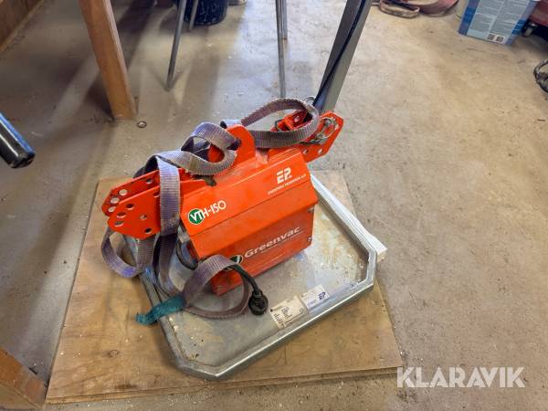 Vakuum flise løfter Greenvac VTH-150