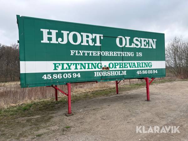 Vekselladscontainer Aluvan 