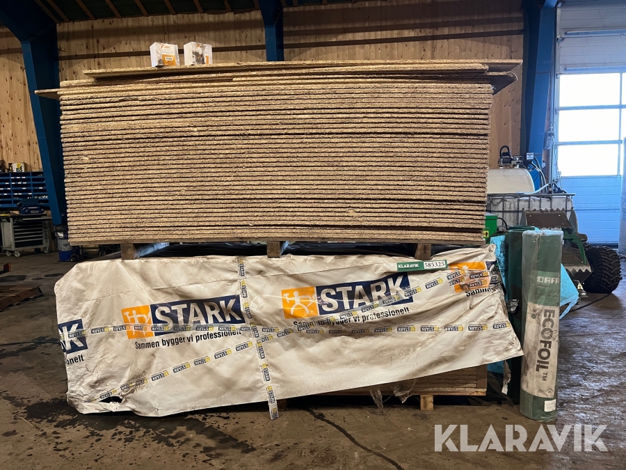 Akustikplader loft Troldtekt 600x2400 mm