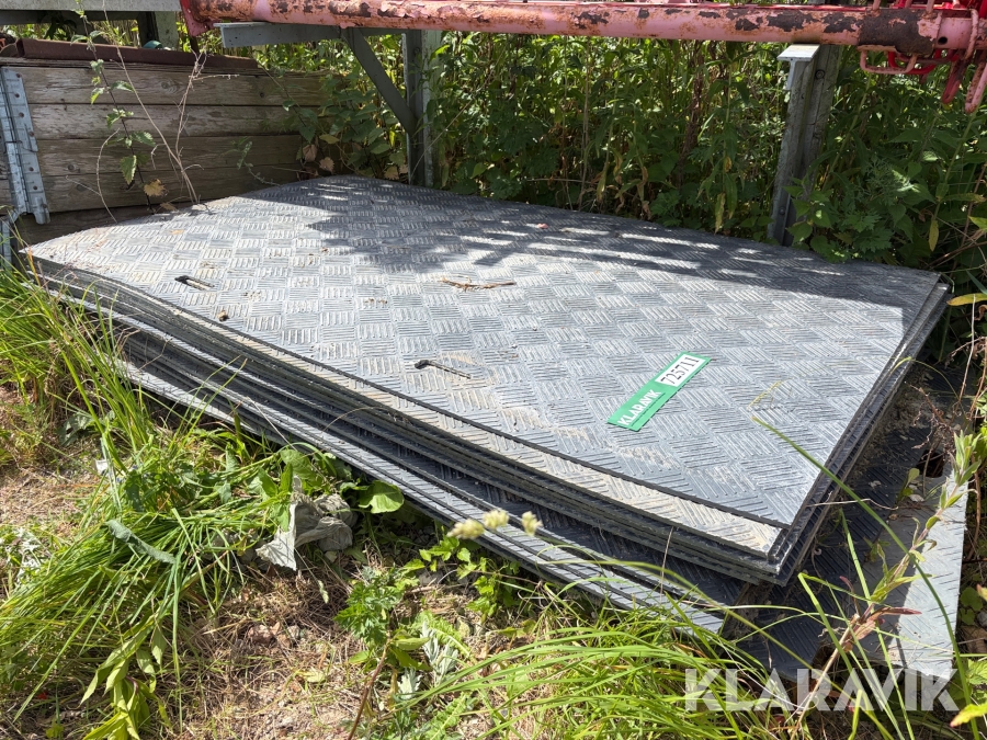 Køreplader i plast 22 styk
